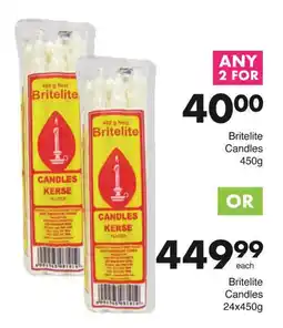 Britelite Candles 450g