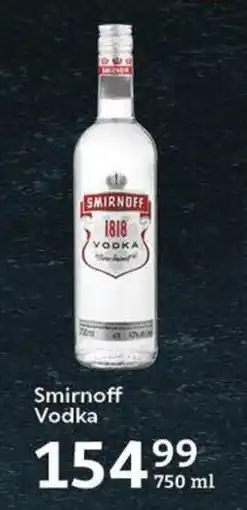 Smirnoff Vodka