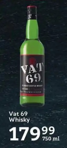 Oxford Freshmarket Vat 69 Whisky offer