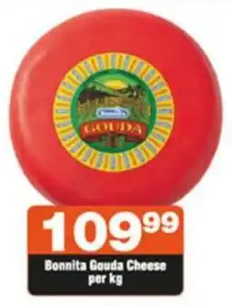 Bonnita Gouda Cheese per kg