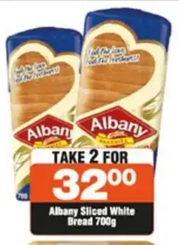 Check Star Albany Sliced White Bread 700g offer