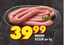 Shoprite MNANDI SIZZLER per kg offer
