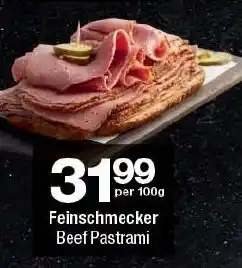 Feinschmecker Beef Pastrami