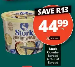 Checkers Stork Country Spread 40% Fat Spread offer