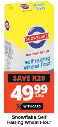 Checkers Snowflake Self Raising Wheat Flour offer