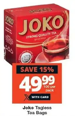 Joko Tagless Tea Bags