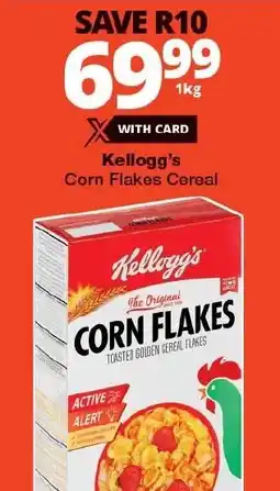 Checkers Kellogg's Corn Flakes Cereal offer