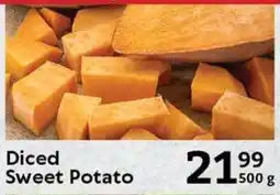 Diced Sweet Potato