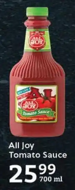 Oxford Freshmarket All Joy Tomato Sauce offer