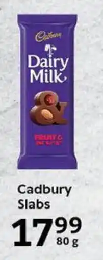 Oxford Freshmarket Cadbury Slabs offer