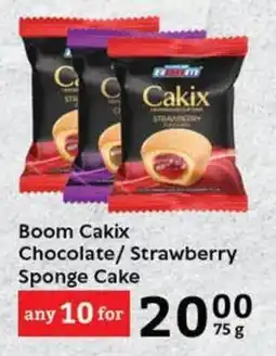 Oxford Freshmarket Boom Cakix Chocolate/Strawberry Sponge Cake offer