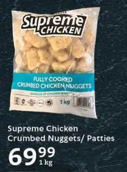Oxford Freshmarket Supreme Chicken Crumbed Nuggets/ Patties offer