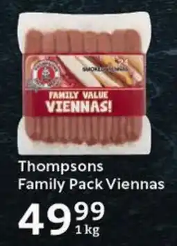 Oxford Freshmarket Thompsons Family Pack Viennas offer