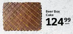 Oxford Freshmarket Beer Box Cake offer