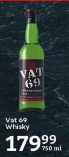 Oxford Freshmarket Vat 69 Whisky offer