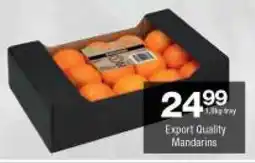Checkers Hyper Export Quality Mandarins offer