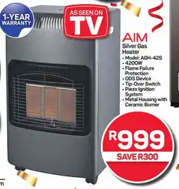 Pick n Pay Hypermarket AIM Silver Gas Heater offer