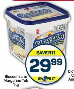Pick n Pay Hypermarket Blossom Lite Margarine Tub 1kg offer