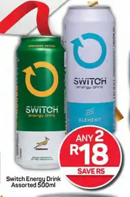 Pick n Pay Hypermarket Switch Energy Drink Assorted 500ml offer