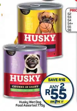 Pick n Pay Hypermarket Husky Wet Dog Food Assorted 775g offer