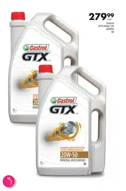Save Hyper Castrol GTX Motor Oil 20W50 5L offer