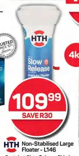 Pick n Pay Hypermarket HTH Non-Stabilised Large Floater - L146 offer