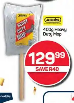 Pick n Pay Hypermarket ADDIS 400g Heavy Duty Mop offer