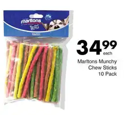 Save Hyper Marltons Munchy Chew Sticks 10 Pack offer