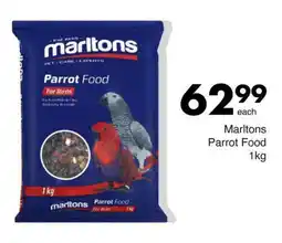 Save Hyper Marltons Parrot Food 1kg offer