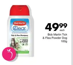 Save Hyper Bob Martin Tick & Flea Powder Dog 100g offer