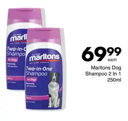 Save Hyper Marltons Dog Shampoo 2 In 1 250ml offer