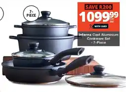 Checkers Inferna Cast Aluminium Cookware Set offer