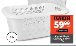 Checkers Alplas Mega Laundry Basket offer
