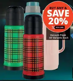 Checkers Vacuum Flask All Variants Each offer