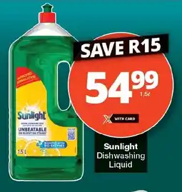 Checkers Sunlight Dishwashing Liquid offer