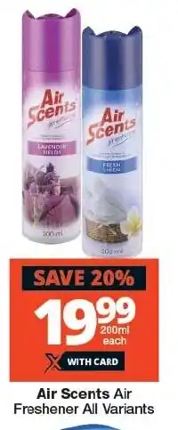 Checkers Air Scents Air Freshener All Variants offer