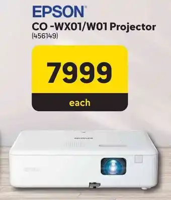 Makro EPSON CO-WX01/W01 Projector offer