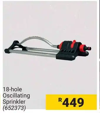 Builders Warehouse 18-hole Oscillating Sprinkler offer