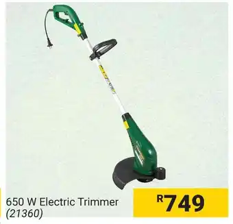 Builders Warehouse 650 W Electric Trimmer offer