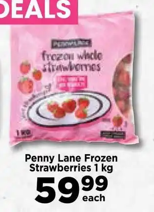 Food Lover's Market Penny Lane Frozen Strawberries 1 kg offer