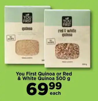 Food Lover's Market You First Quinoa or Red & White Quinoa 500 g offer