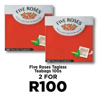 Food Lover's Market Five Roses Tagless Teabags 100s offer