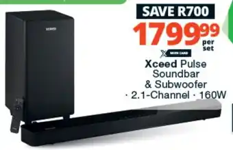 Checkers Hyper Xceed Pulse Soundbar & Subwoofer offer