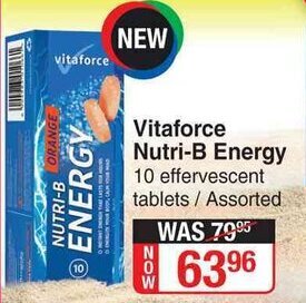 Dis-Chem Vitaforce Nutri-B Energy offer