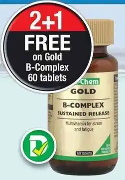 Dis-Chem Gold B-complex 60 Tablets offer