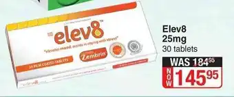 Dis-Chem Elev8 25mg 30 Tablets offer