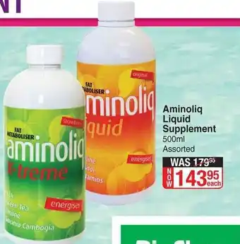 Dis-Chem Aminoliq Liquid Supplement 500ml offer