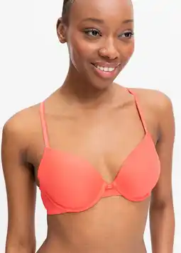 Woolworths Lace Inset Padded Underwire Plunge Bra offer