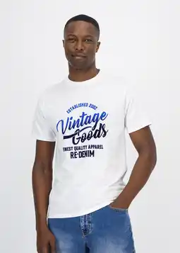 Woolworths Graphic Slim Fit Cotton T-shirt offer