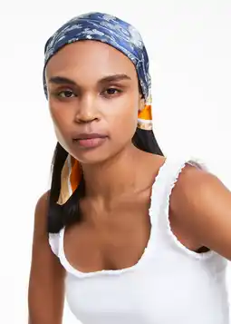 Woolworths Paisley Print Scarf Scrunchie offer